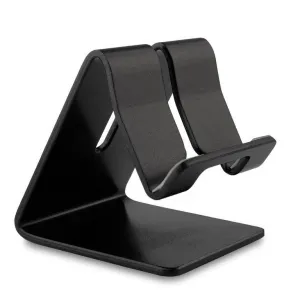 Mobile Phone Holder Stand Aluminium Alloy Metal Tablet Desk Holders Cellphone Stands  black