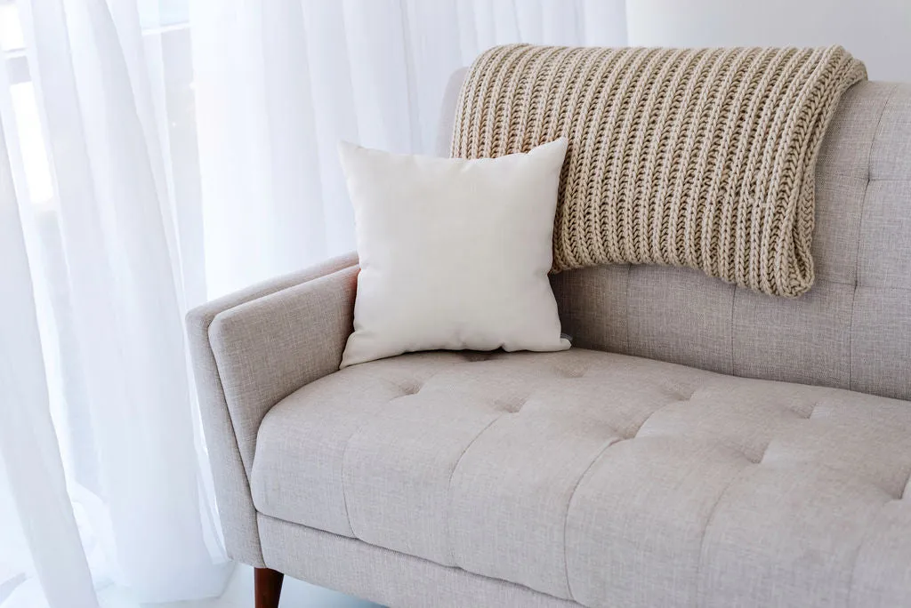 Mod Geometric Linen Pillow, College Student Gift, Mother's Day Gift, Christmas Gift