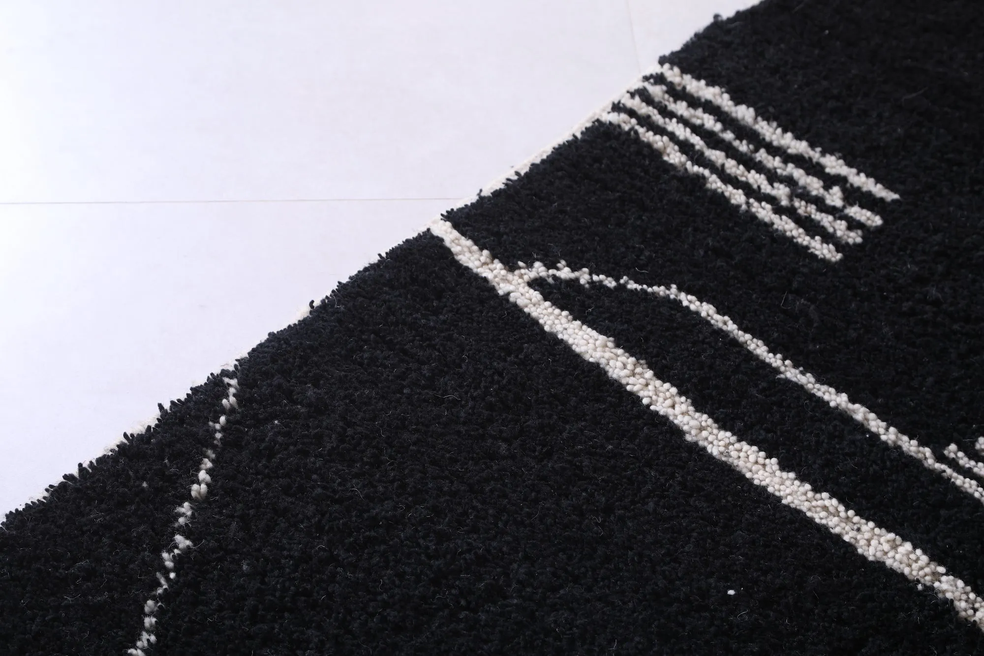 Moroccan rug - Black rug - Custom Rug