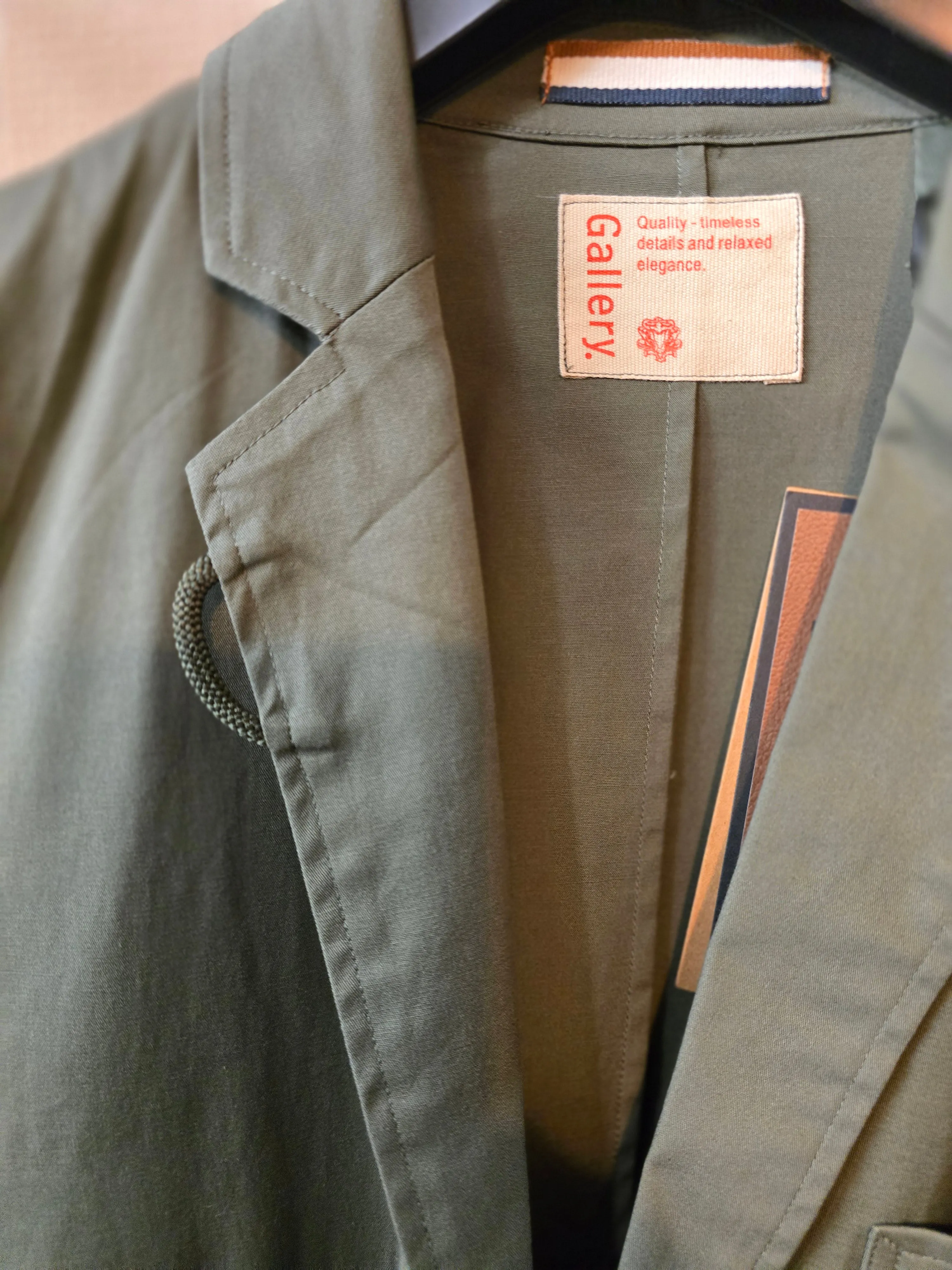 Mos Mosh Green Cotton Blazer