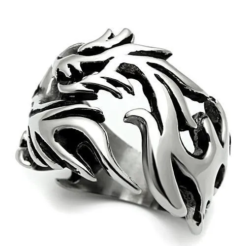 MT974 - High Polished Stainless Steel Dragon