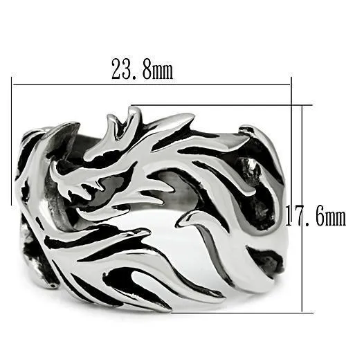 MT974 - High Polished Stainless Steel Dragon