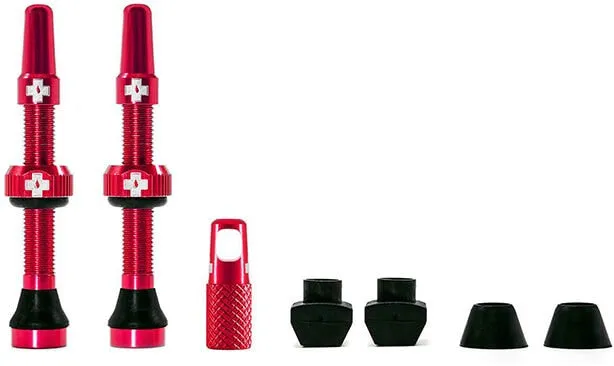Muc Off Tubeless Valve Kit 44mm Red