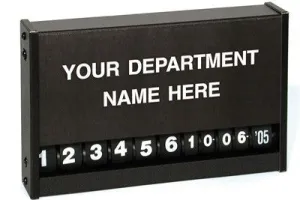 Mug Shot Board 9"w x 6"h