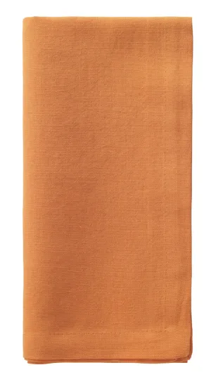 Mykonos Napkin Color - Pumpkin SET of 4
