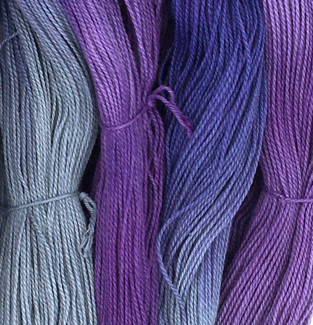 Mystic Wisteria Variegated 8/2 Ringspun Cotton Yarn