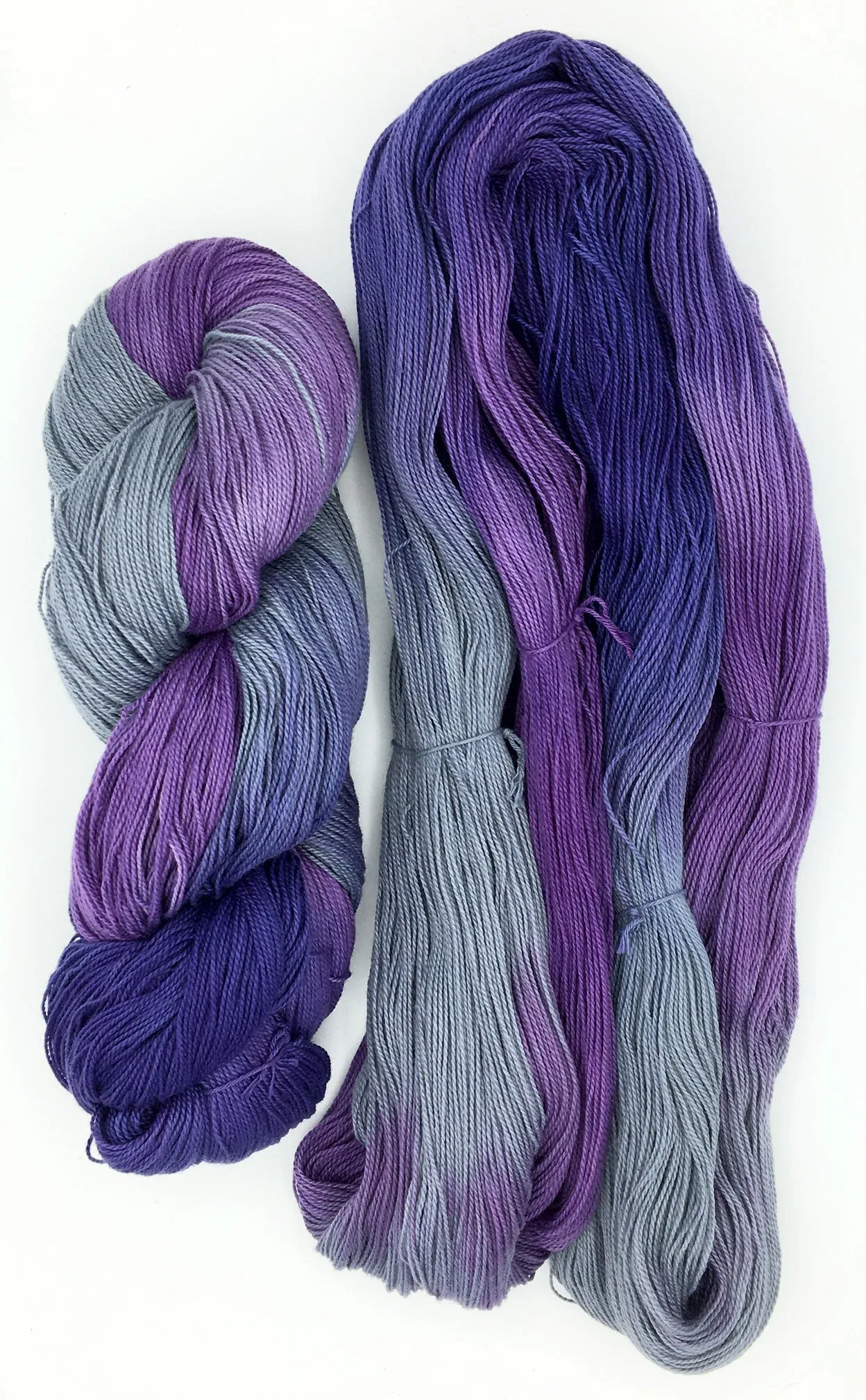 Mystic Wisteria Variegated 8/2 Ringspun Cotton Yarn
