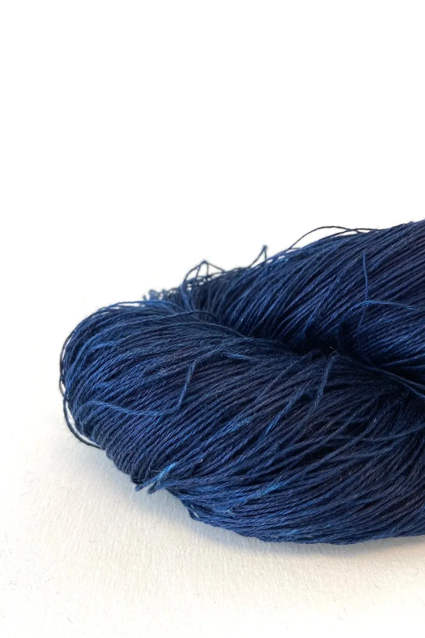 N-13 indigo linen