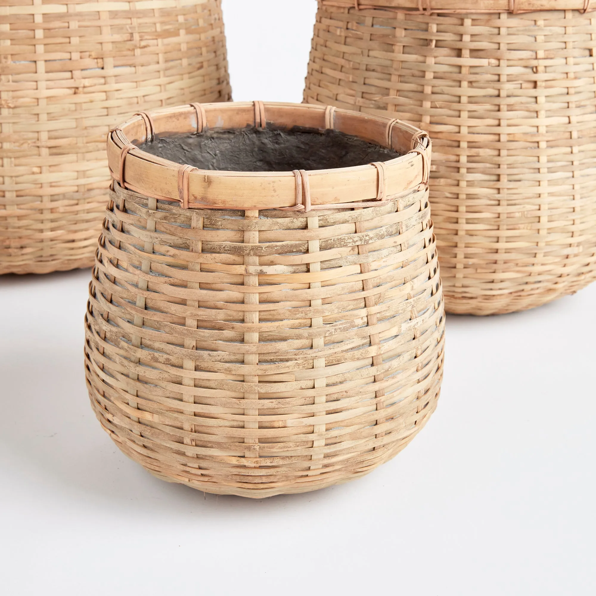 NAPA Home & Garden, WOVENSHIRE TAPERED POTS, SET OF 3,N3AC03