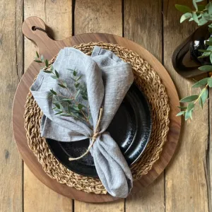 Napkin - Charcoal Melange