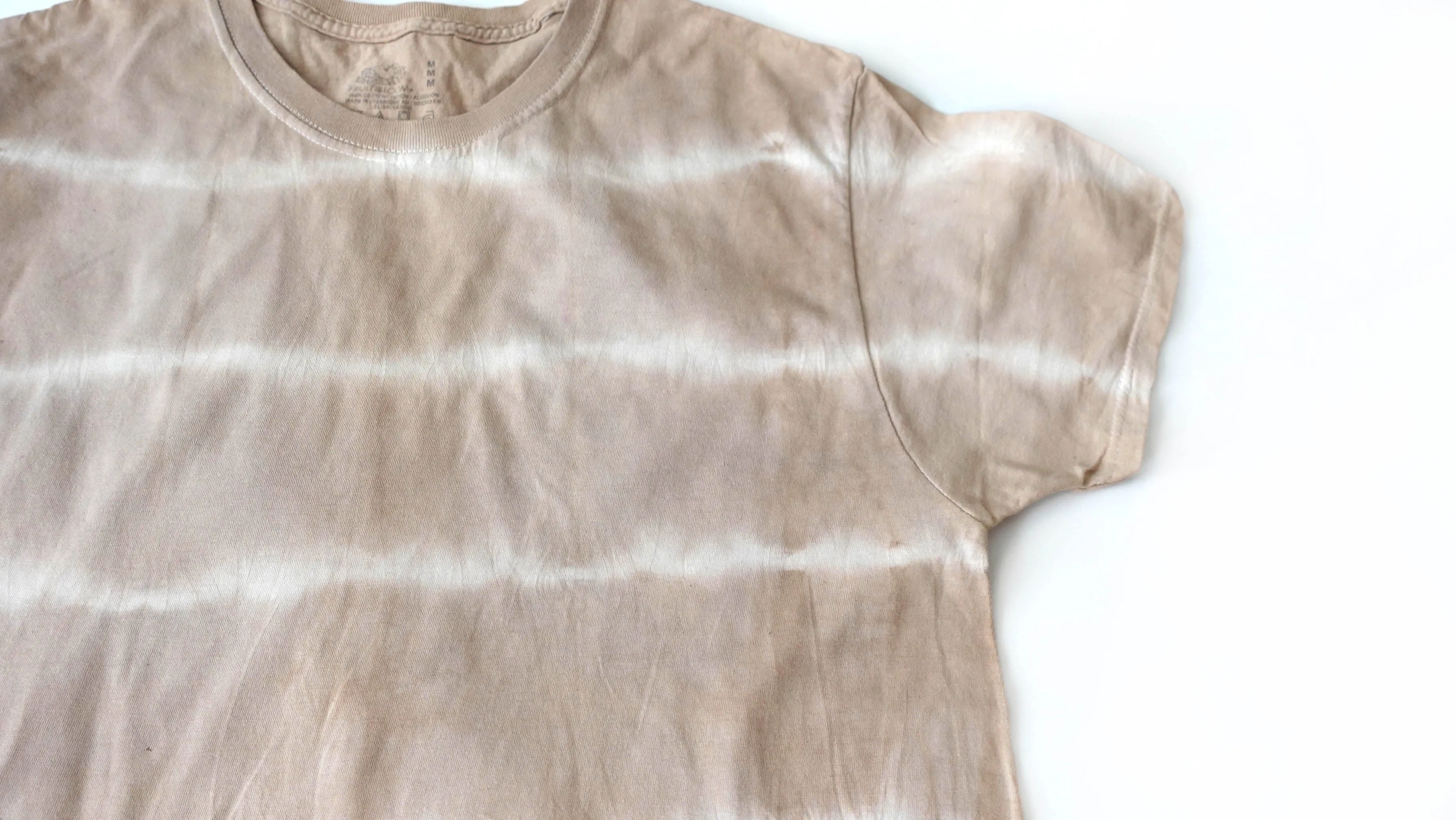Natural Black Bean Tie Dye Shibori Tshirt Size M Free Shipping