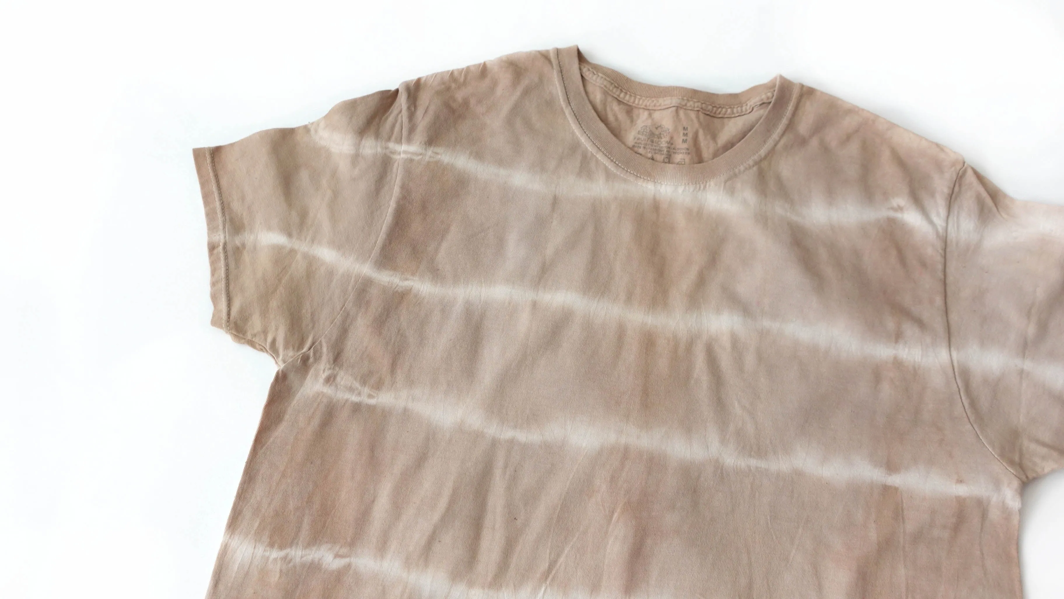 Natural Black Bean Tie Dye Shibori Tshirt Size M Free Shipping