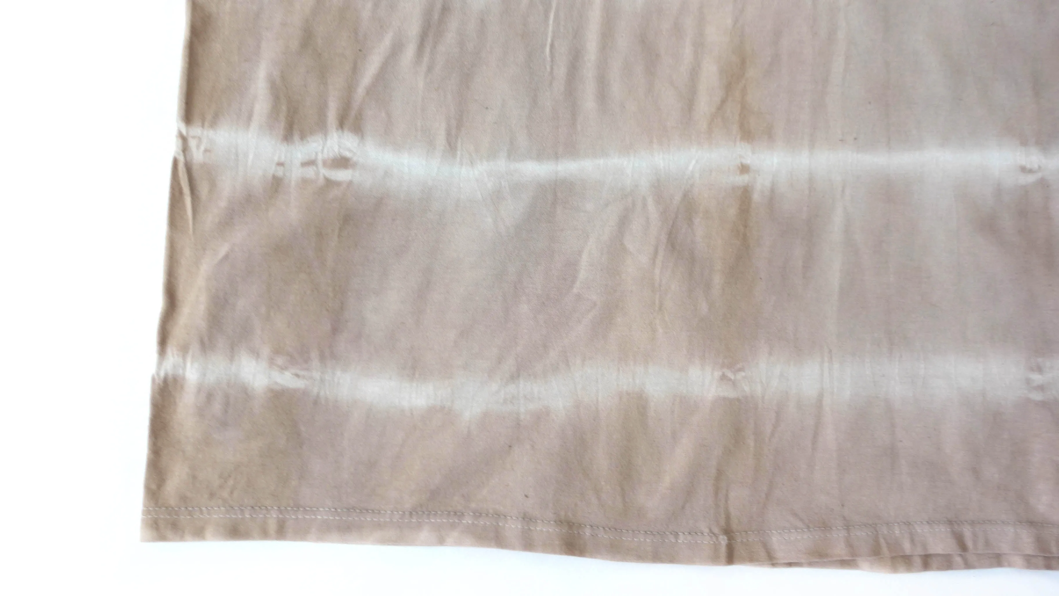 Natural Black Bean Tie Dye Shibori Tshirt Size M Free Shipping