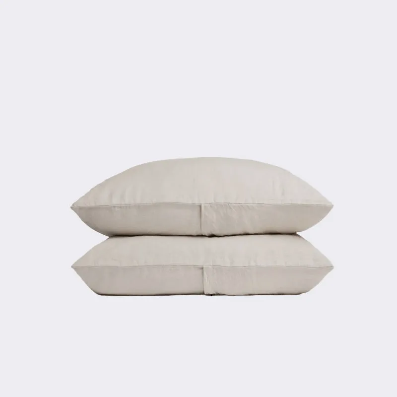 Natural Linen Pillowcases