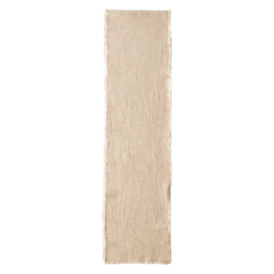 Natural Linen Table Runner