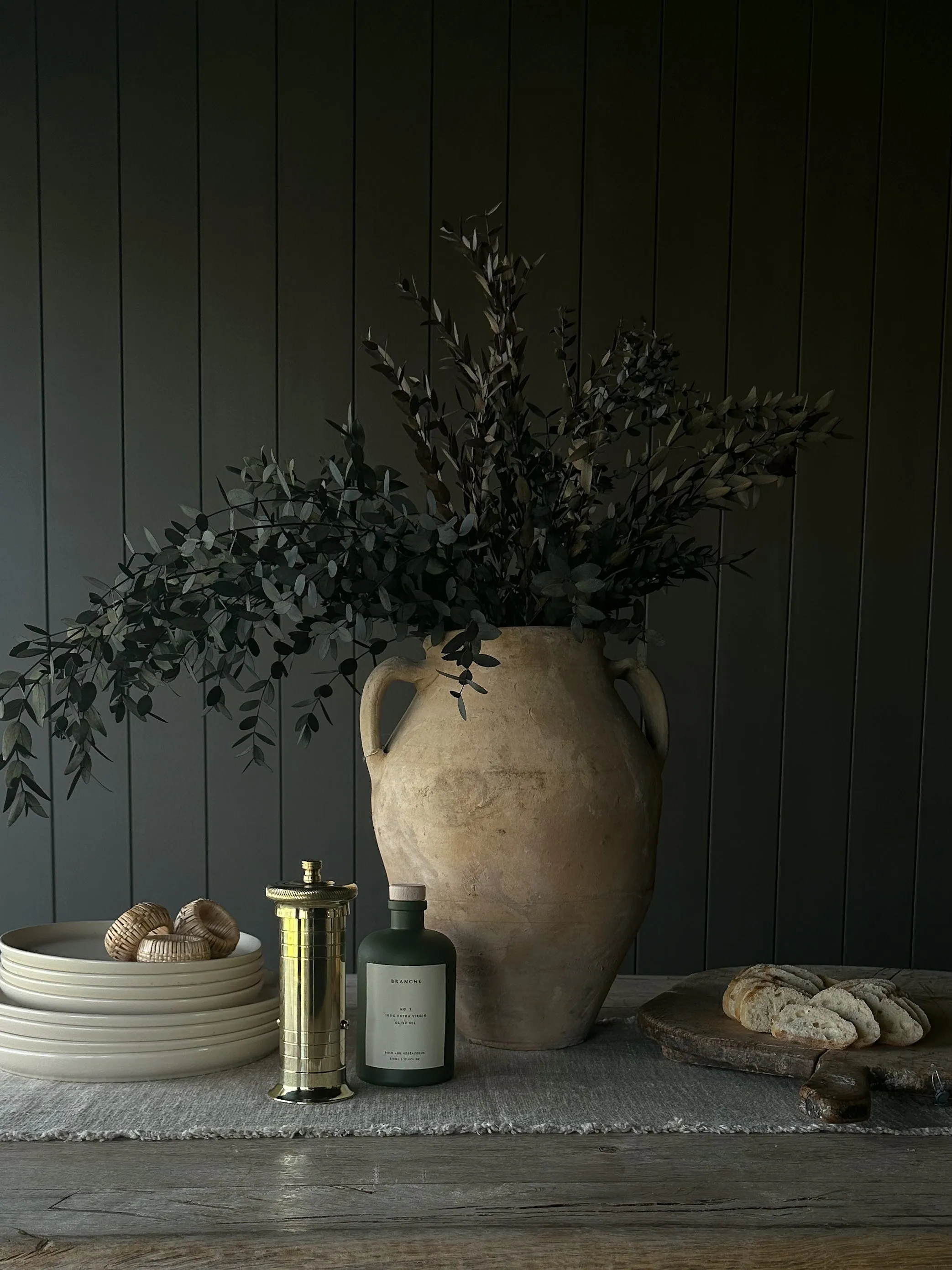 Natural Linen Table Runner