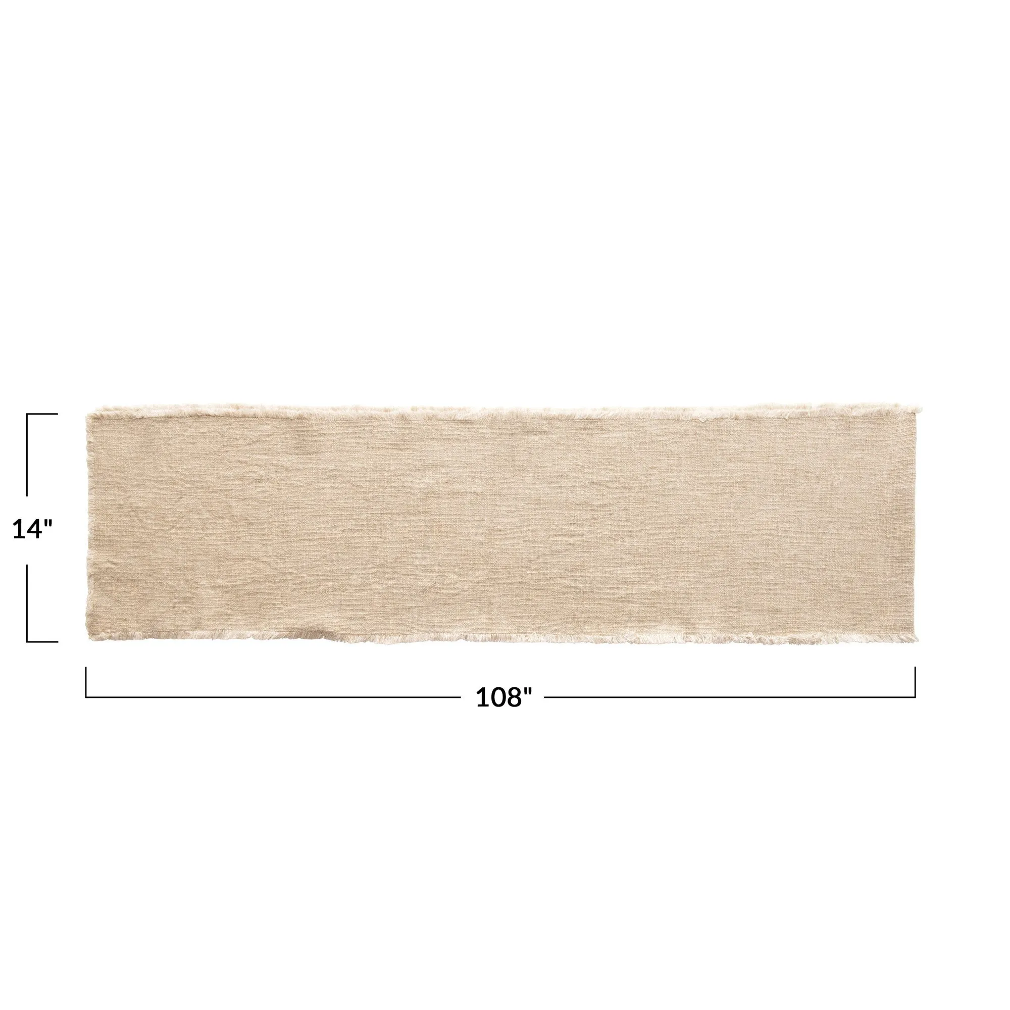 Natural Linen Table Runner