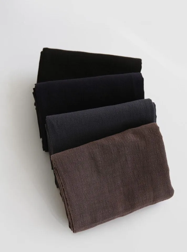 Natural Pre-Washed Linen Wrinkled Gauze - In Four Colors - 56" Wide - By the Yard /53653