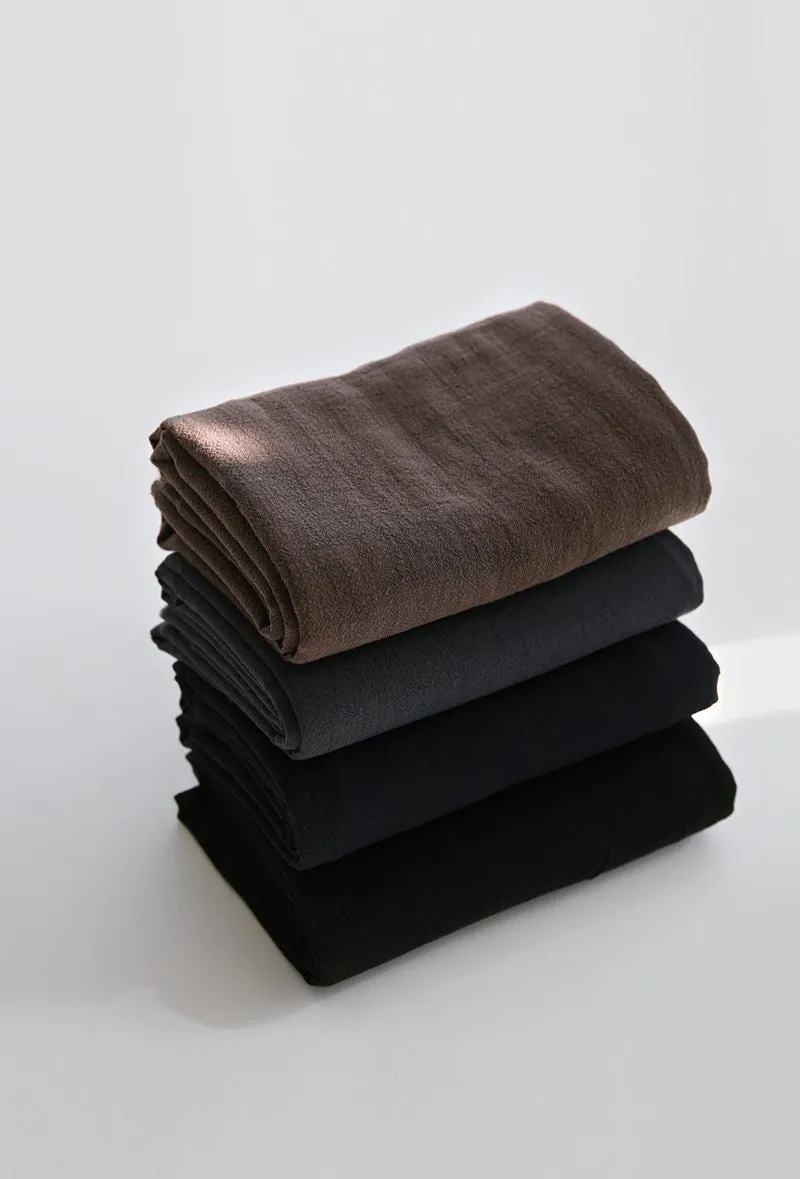 Natural Pre-Washed Linen Wrinkled Gauze - In Four Colors - 56" Wide - By the Yard /53653