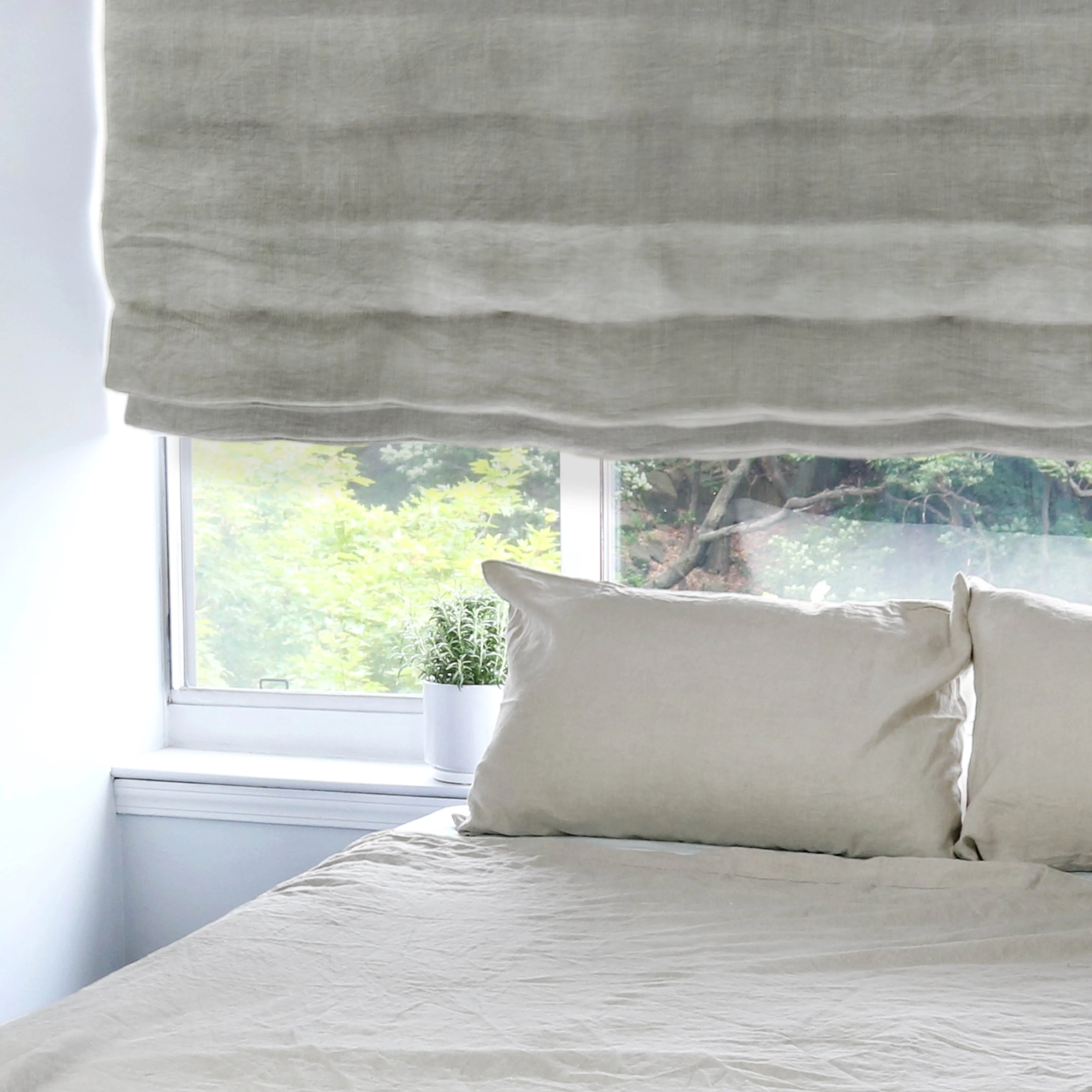 Natural Stonewashed Duvet Cover Set Organic 100% French Linen