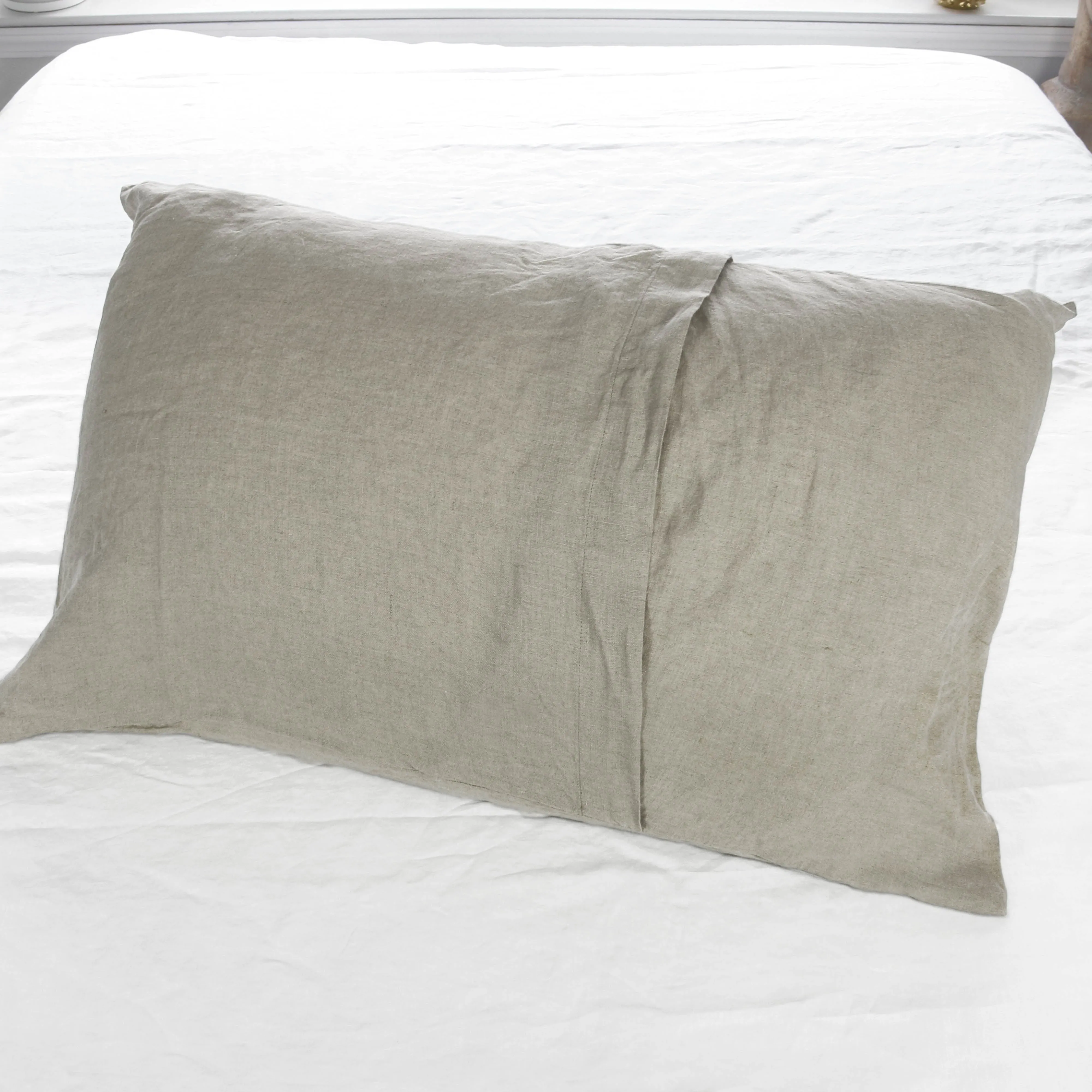 Natural Stonewashed Duvet Cover Set Organic 100% French Linen