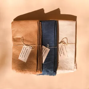 Naturally Dyed Linen Napkins
