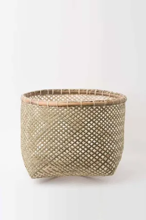 Neepa Hut Handwoven Bamboo Basket