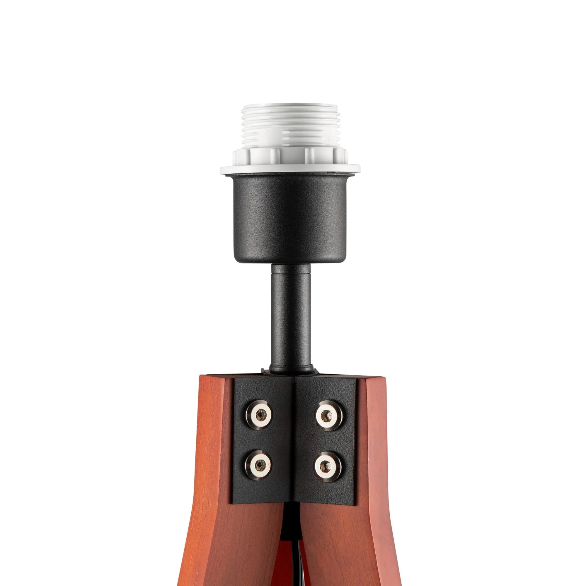 New Zenvida Floor Lamp Wood Tripod Mid Century Modern Standing Reading Light Linen Drum Shade! Retails $277 