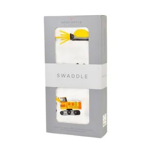 Newcastle Classics Swaddle Dumptrucks and Diggers