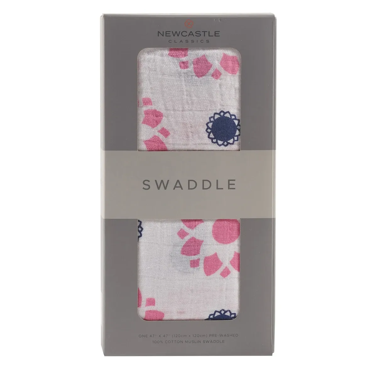 Newcastle Classics Swaddle Primrose Indigo