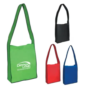 Non-Woven Messenger Tote with Velcro Closure
