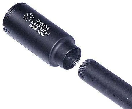 Noveske Sound Amplifier Paintball Muzzle (.68) (22mm Muzzle Threads)
