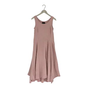 Olars Ulla knekt linen dress, rose pink | woman S