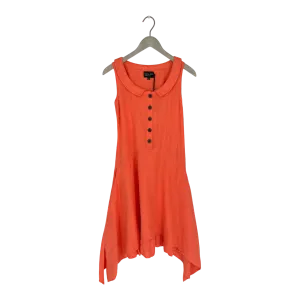 Olars Ulla kurona linen dress, orange  | woman XS