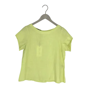 Olars Ulla trona linen t-shirt, green | woman S