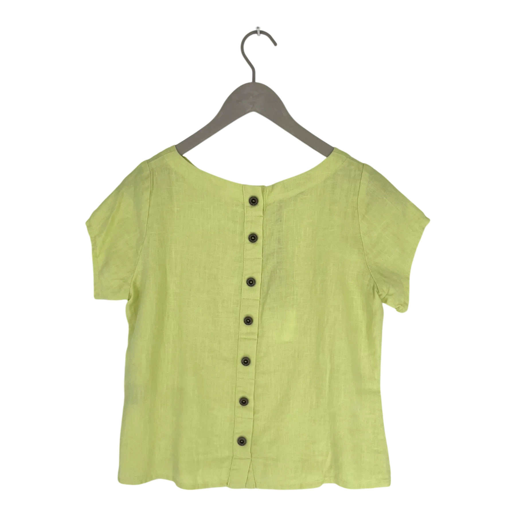Olars Ulla trona linen t-shirt, green | woman S