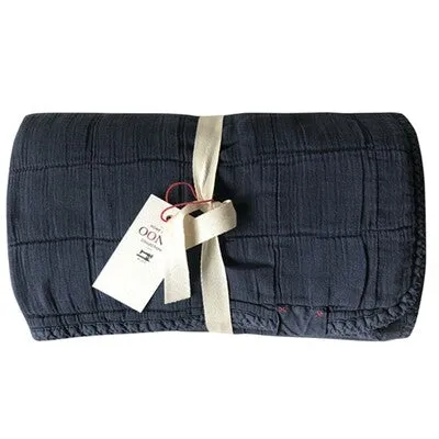 Oona Home - Plaid Cotton Coverlet Twin