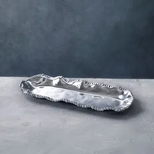 Organic Pearl Brooklyn Oval  Tray Medium