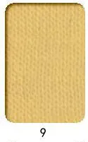 Organic solid knit hemp fabric for lining