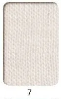 Organic solid knit hemp fabric for lining