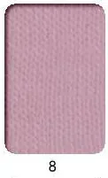 Organic solid knit hemp fabric for lining