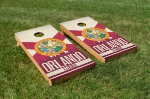 Orlando State Flag Skyline