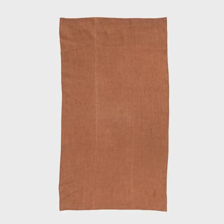 OVERSIZED STONEWASHED LINEN TEA TOWEL