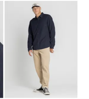 OVERTONE LONG SLEEVE LINEN SHIRT 1