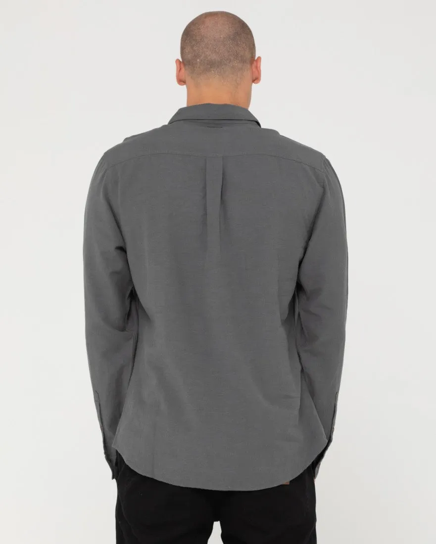 Overtone Long Sleeve Linen Shirt