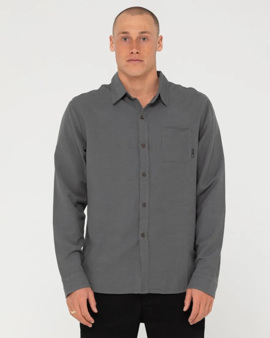 Overtone Long Sleeve Linen Shirt