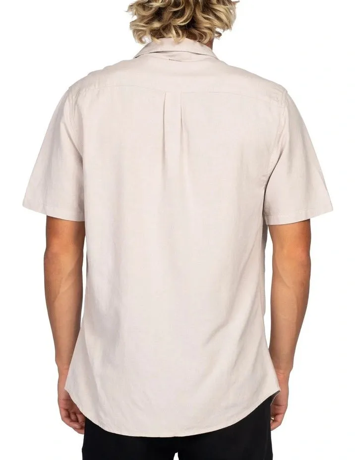 Overtone Short Sleeve Linen Shirt