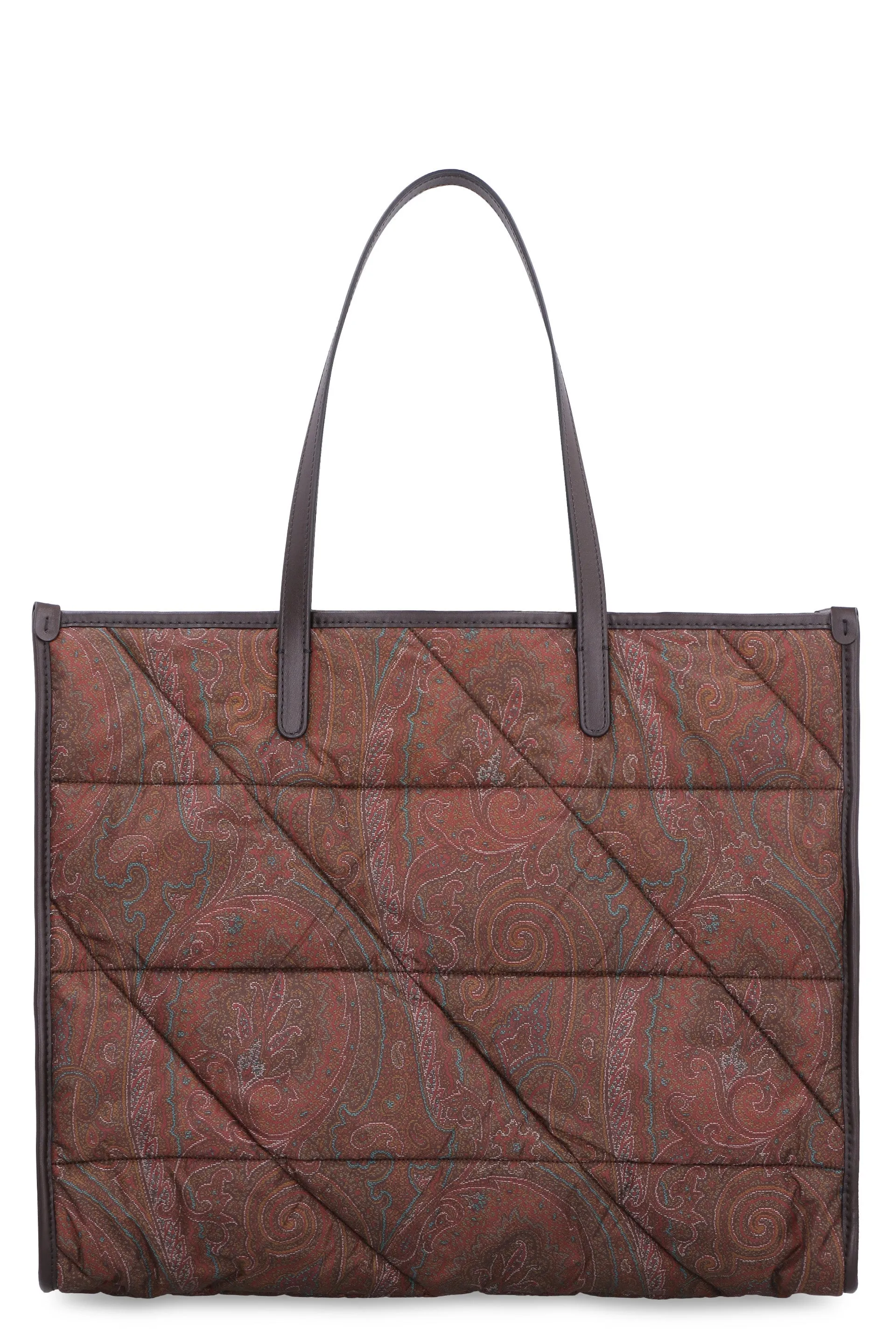 Paisley print shopping bag
