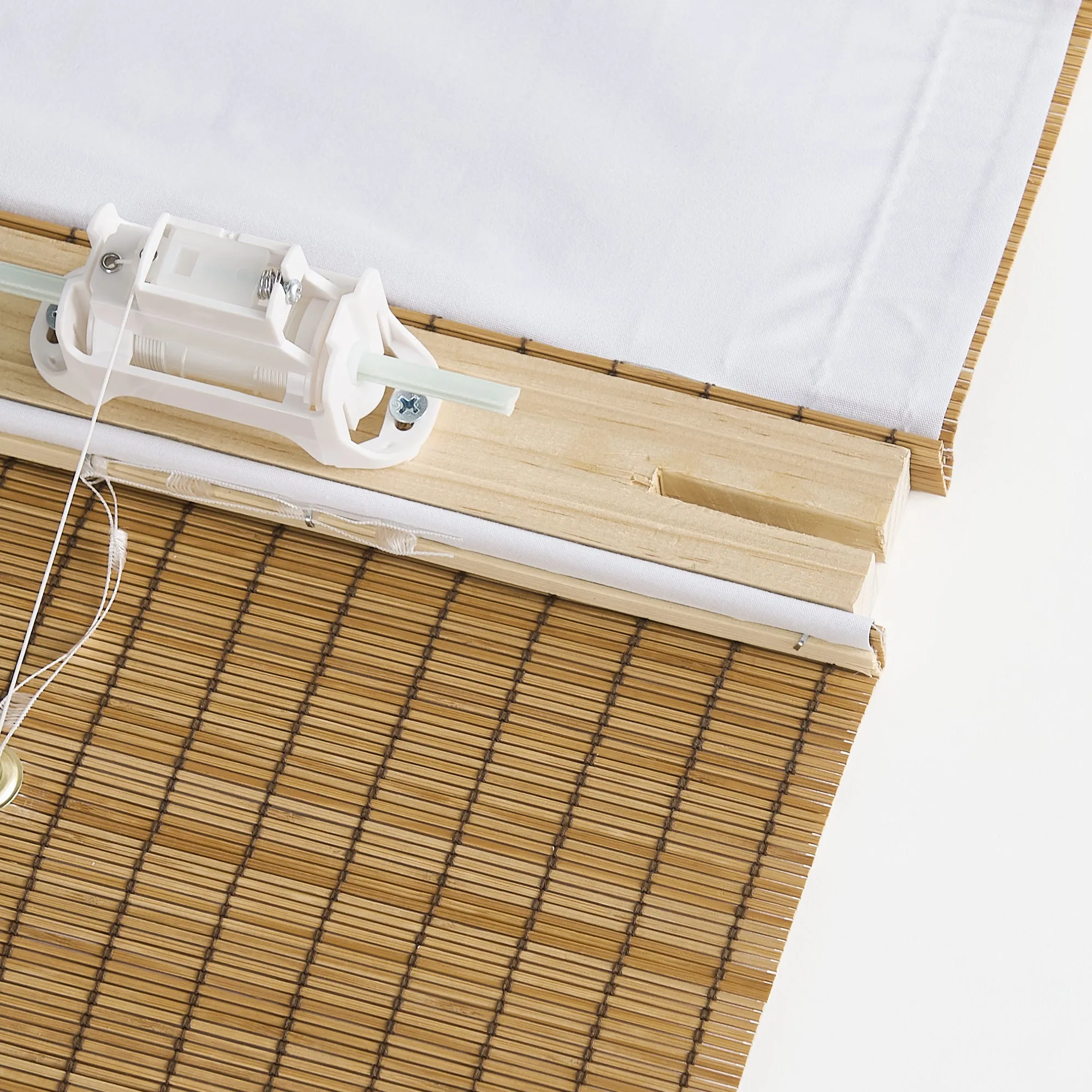 Panda Woven Bamboo Blinds & Shade|Carbonized