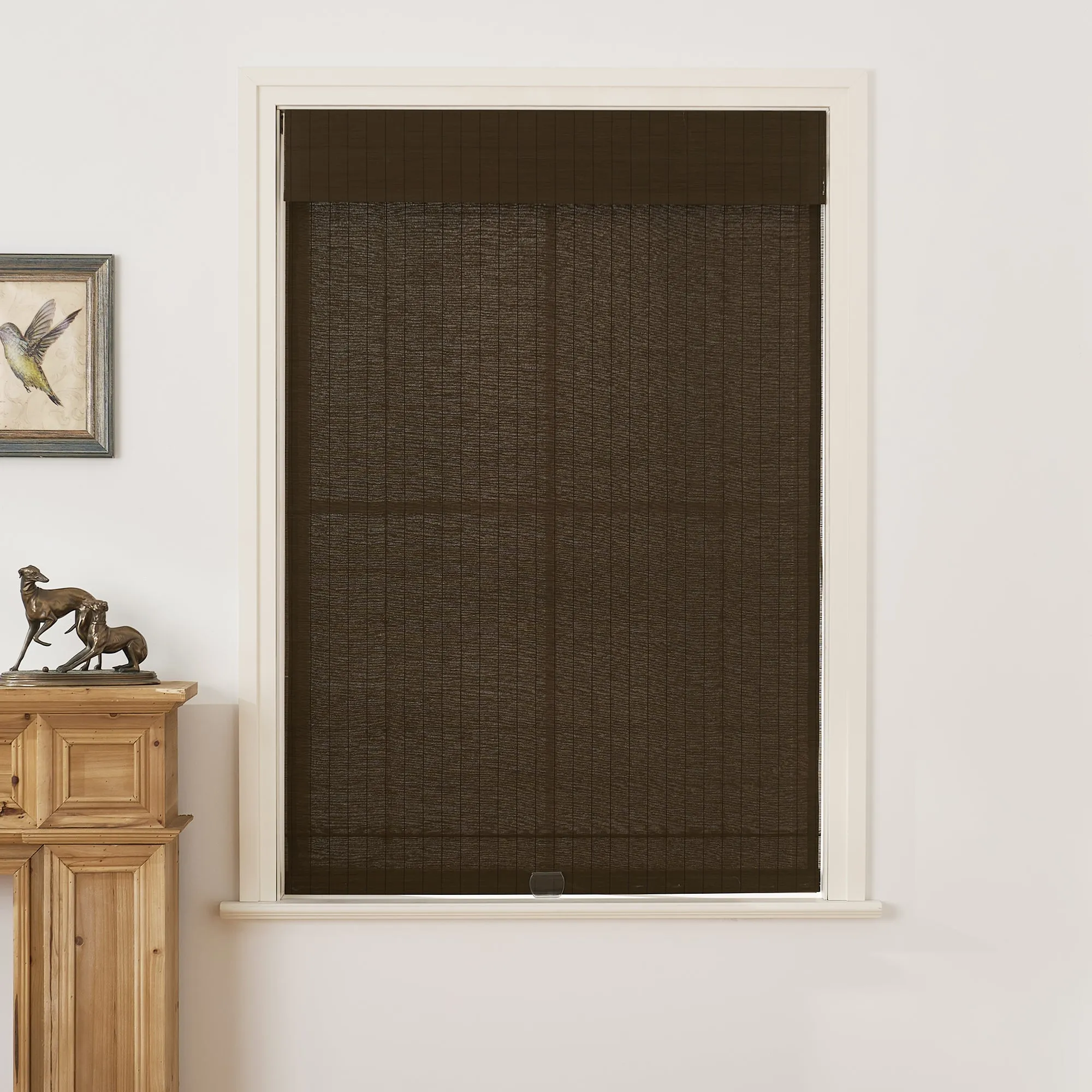 Panda Woven Bamboo Blinds & Shade|Coffee Bean